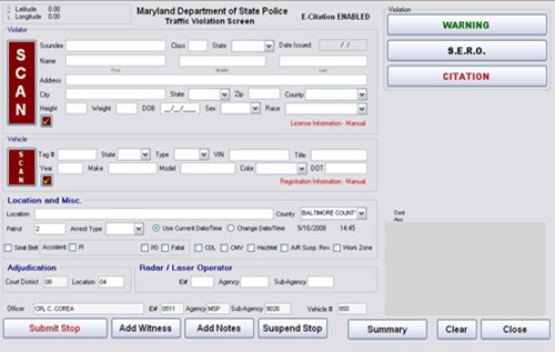 Informant Police Software